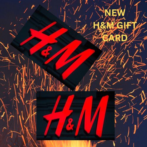 new h&m gift card